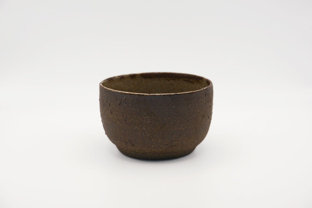 Black Clay Tea Cup