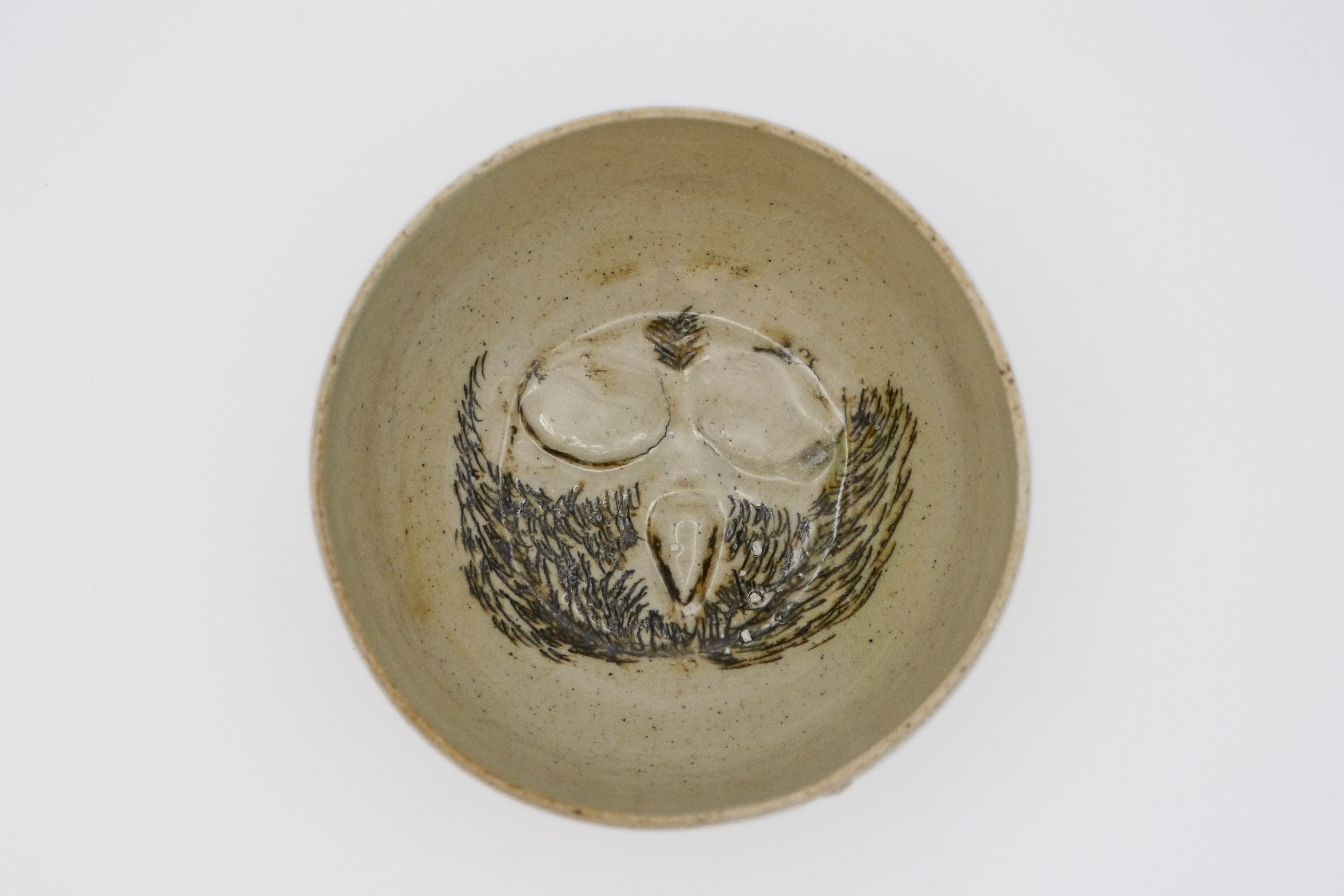 200ml Wood-Fired Owl Spirit Vessel