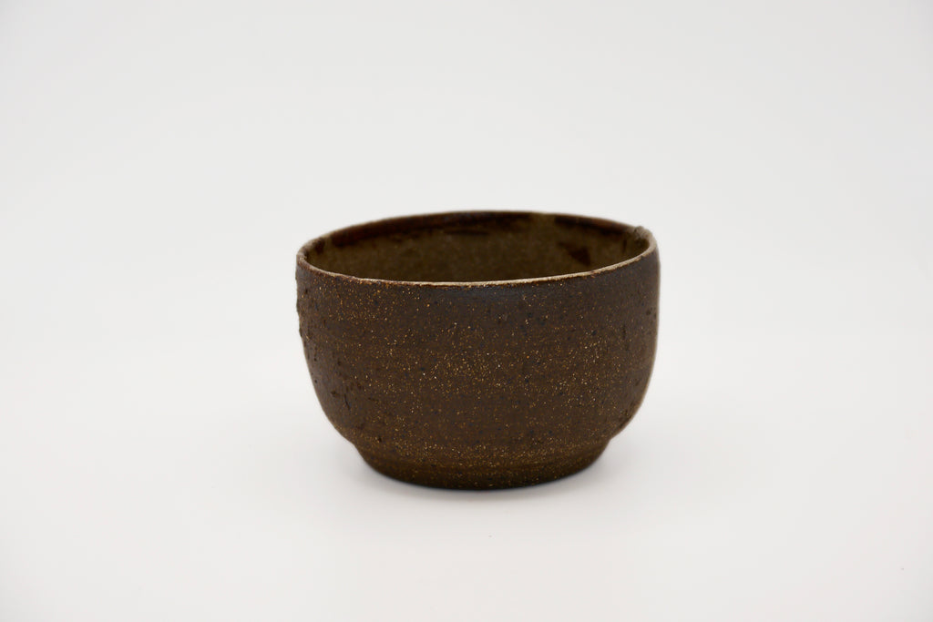 Black Clay Tea Cup